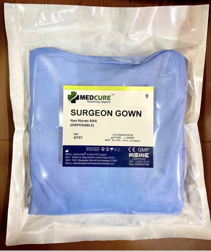 Disposable Surgeon Gowns, Disposable Surgical Drapes, Disposable Surgical Procedure Kits, Disposable Bed sheets, Disposable Aprons